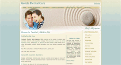 Desktop Screenshot of goletadentalcare.com